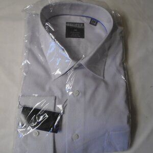 Men's Proper Shirtings Button Down Pocket Dress Shirt 18 34/35 NWT